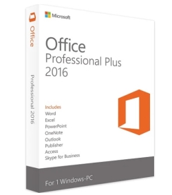 Microsoft OFFICE 2016 Pro Plus 32/64 Bit - BIND KEY ESD